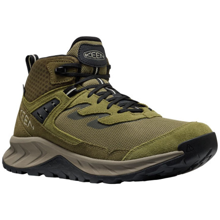 Męskie buty turystyczne Keen Hightrail Mid Wp Men zielony martini olive/dark olive