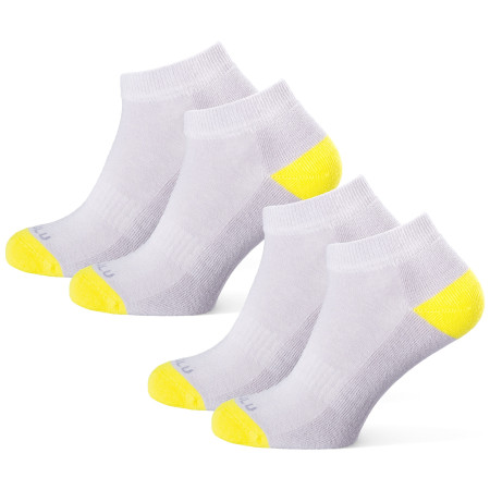 Skarpetki Zulu Everyday 100M 2-pack szary/żółty Light Grey/Yellow