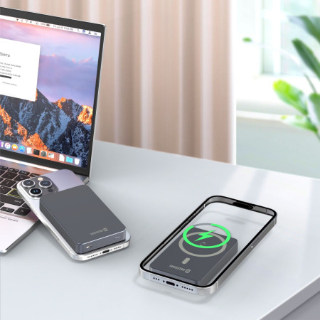 Bezprzewodowy powerbank Swissten Fusion 10000 mAh Magsafe