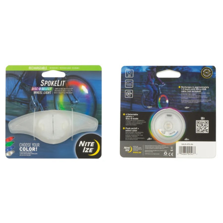 Lampka błyskowa Nite Ize SpokeLit Disc-O Select
