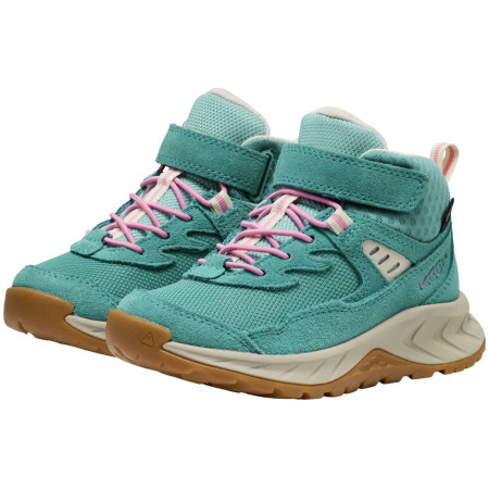 Buty dziecięce Keen Hightrail Mid Wp Children Brittany Blue