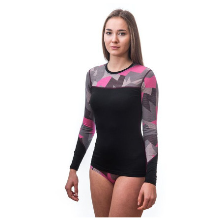 Damska koszulka Sensor Merino Impress (long sleeve)