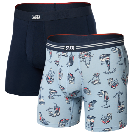 Bokserki Saxx Vibe Xtra Super Soft Bb Fly 2Pk