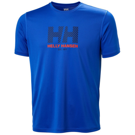 Koszulka męska Helly Hansen Hh Tech Graphic T-Shirt 2.0 niebieski 543 COBALT 2.0