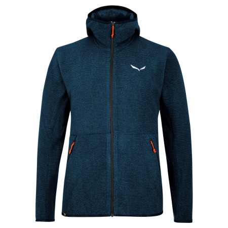 Męska bluza Salewa NUVOLO PL M JKT ciemnoniebieski 8671 - dark denim melange/0910