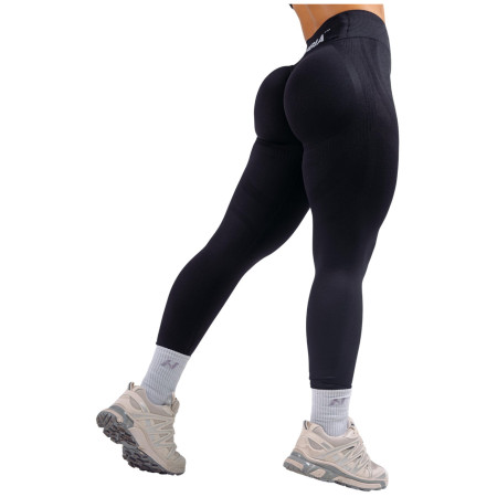 Damskie legginsy Nebbia High-Waist Extra Push-Up Leggings Primal czarny BLACK
