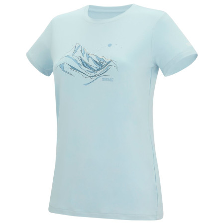 Koszulka damska Regatta Womens Fingal Stretch jasnoniebieski Skyway