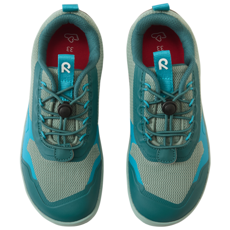 Buty barefoot dziecięce Reima Tallustelu Stone Green