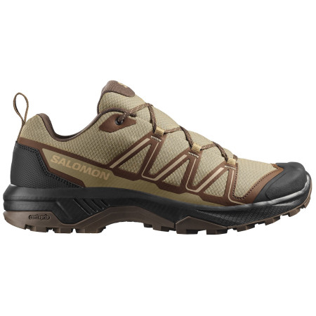 Męskie buty trekkingowe Salomon Exraise brązowy Kelp / Black / Safari