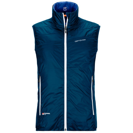 Kamizelka męska Ortovox Swisswool Piz Cartas Vest M ciemnoniebieski PetrolBlue