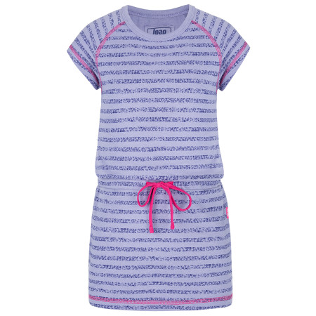 Sukienki dla dziewczynek Loap Bacy fioletowy Thdown/Blue