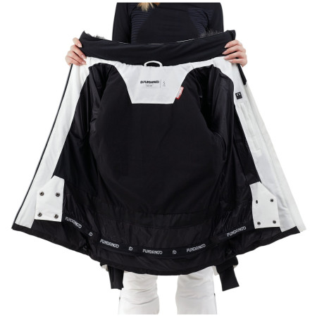 Damska kurtka zimowa z futerkiem Fundango Salina II Padded Jacket
