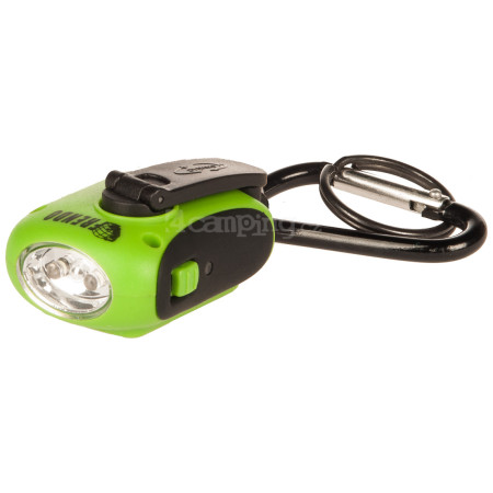 Latarka Frendo Dynamo XS Solar zielony Green
