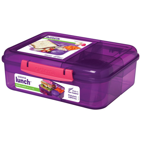 Pojemnik śniadaniowy Sistema Bento Lunch To Go fioletowy