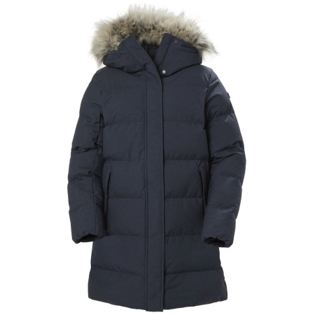 Kurtka zimowa damska Helly Hansen W Blossom Puffy Parka ciemnoniebieski Navy