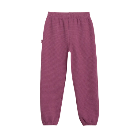 Dziecięce spodnie dresowe 4F Trousers Cas F1243 Dark Pink różowy DARK PINK