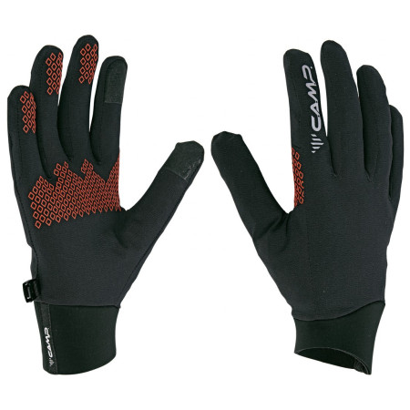 Rękawiczki Camp G Air Light czarny/pomarańczowy Black / Dark Orange