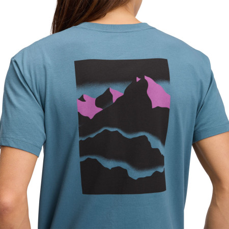 Koszulka damska Black Diamond W Mountainscape SS Tee