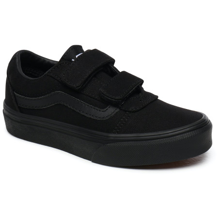 Buty dziecięce Vans Yt Ward V czarny/czerwony (Canvas) Black/Black