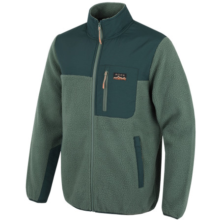 Bluza męska MOOA Sherpa zielony forest green