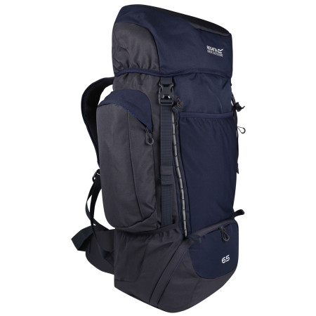 Plecak turystyczny Regatta Highton 65L niebieski/czarny Navy/Ebony