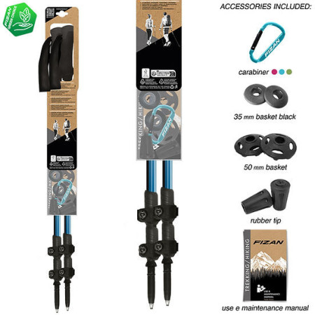 Kije trekkingowe Fizan Trek Pro L