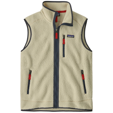 Kamizelka męska Patagonia Men's Retro Pile Fleece Vest beżowy Pelican w/Smolder Blue