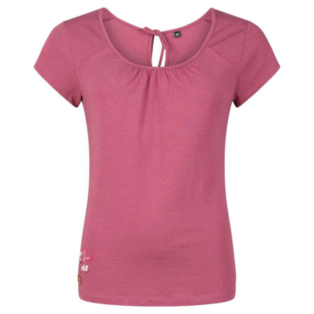 Koszulka damska Chillaz Hide the Best Time To Chill Flower fioletowy dry rose melange