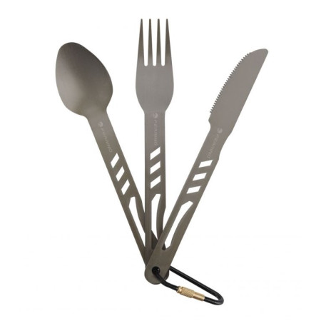 Zestaw sztućców Ferrino Set Posate Alu 2020