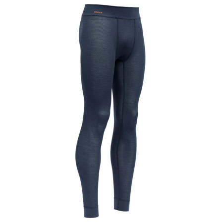 Męskie kalesony Devold Wool Mesh Man Long Johns czarny Night