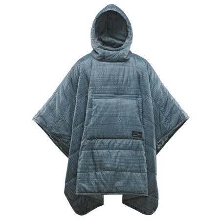 Ponczo Therm-a-Rest Honcho Poncho ciemnoniebieski BlueWoven Prnt