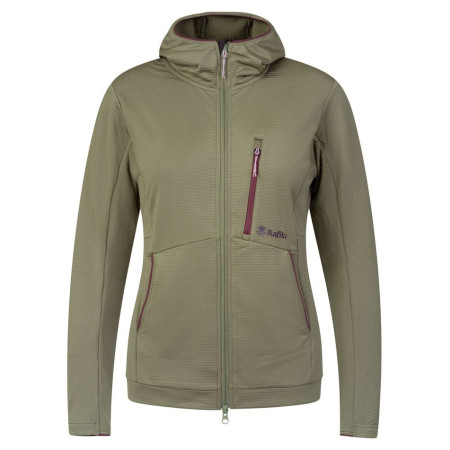 Bluza damska Rafiki Vega W ciemnozielony burnt olive