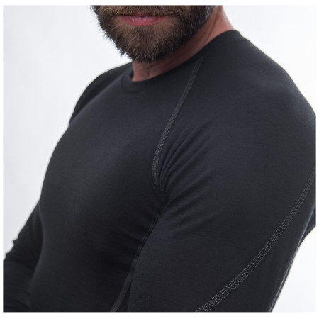 Męska koszulka Sensor Merino Wool Active dł.r.