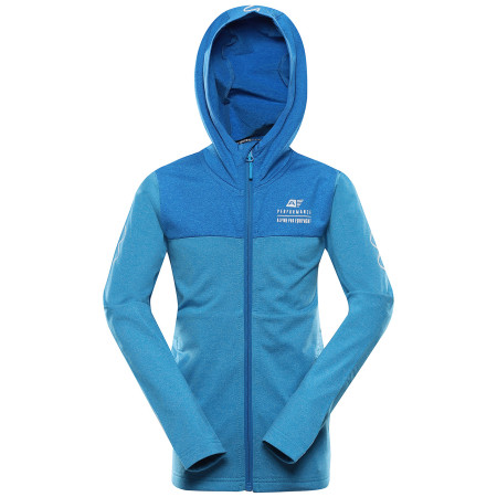 Bluza dziecięca Alpine Pro Fanco niebieski neon atomic blue