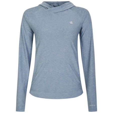 Koszulka damska Dare 2b Sprint Cty Hoodie niebieski/ciemnoszary RainwashMarl