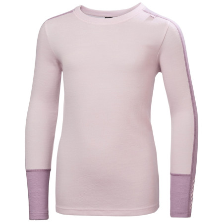 Zestaw dziecięcy Helly Hansen Jr Lifa Merino Midweight Set Purple Clay