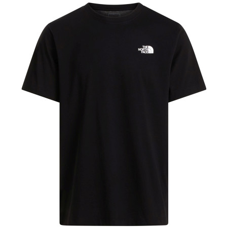 Koszulka męska The North Face M Evolution Box Nse Regular Short Sleeve czarny/biały TNF BLACK/TNF WHITE