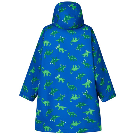 Płaszcz nieprzemakalny dziecięcy Regatta Junior Changing Robe Olymp Blue Dino