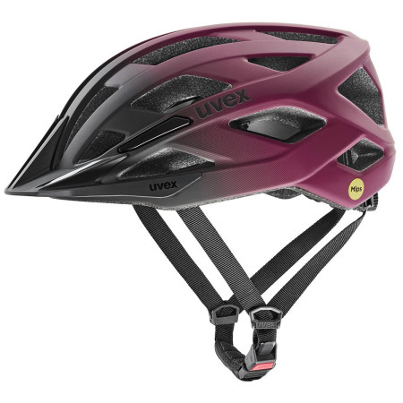 Kask rowerowy Uvex I-Vo 2 Mips fioletowy/czarny cranberry - black matt