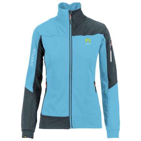 Bluza damska Karpos Puez W Fleece niebieski Blue Atoll/Dark Slate