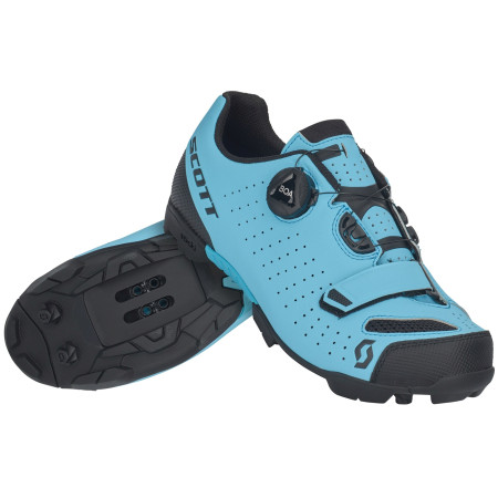 Damskie buty rowerowe Scott Mtb Comp Boa Lady niebieski/czarny LightBlue/Black