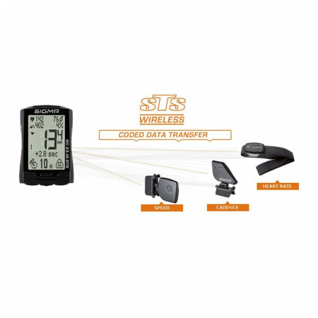 Licznik rowerowy Sigma BC 23.16 STS/CAD bezprzewodowy