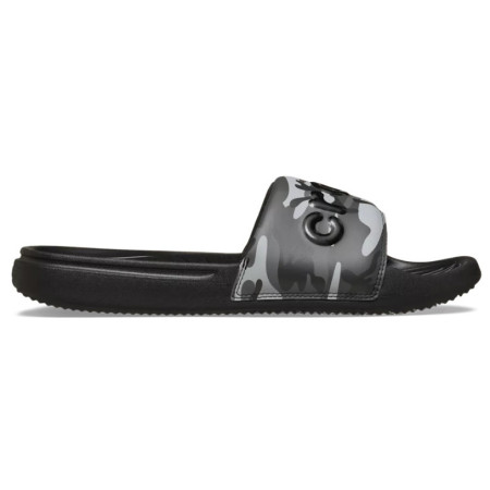 Klapki męskie Crocs Crocs All Day Camouflage Slide czarny/szary Black/Grey