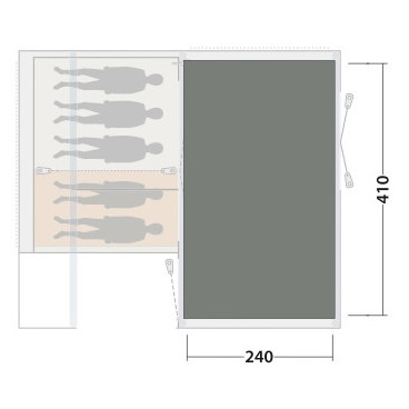 Dywan do namiotu Outwell Cozy Carpet Maryland / Virginia 5 Air