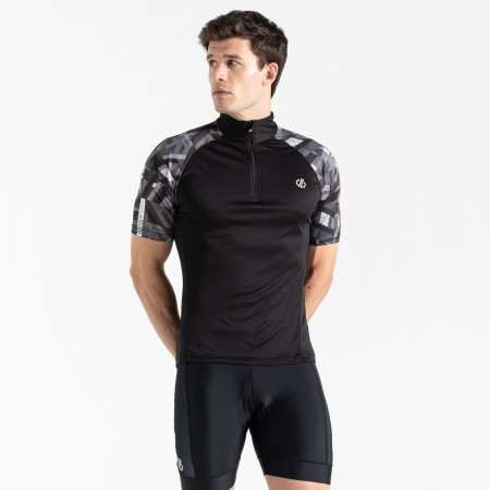 Męska koszulka kolarska Dare 2b Riding Jersey czarny Black/Black Shift