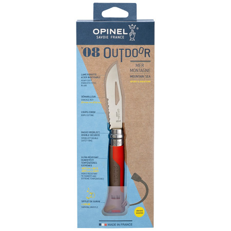 Nóż składany Opinel VRI N°08 Inox Outdoor