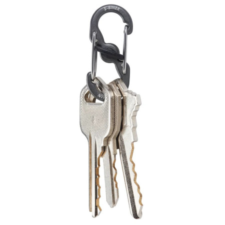 Karabińczyk pomocniczy Nite Ize S-Biner Microlock hliník