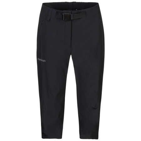 Damskie spodnie 3/4 Hannah Atta Capri czarny anthracite