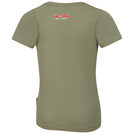 T-shirt dziecięcy Alpine Pro Bobbo Oil Green