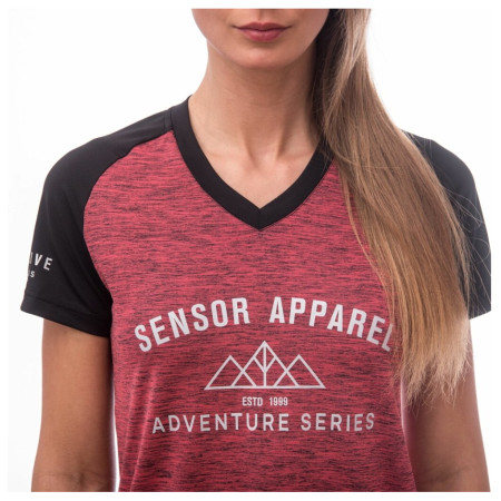 Damska koszulka kolarska Sensor Cyklo Charger